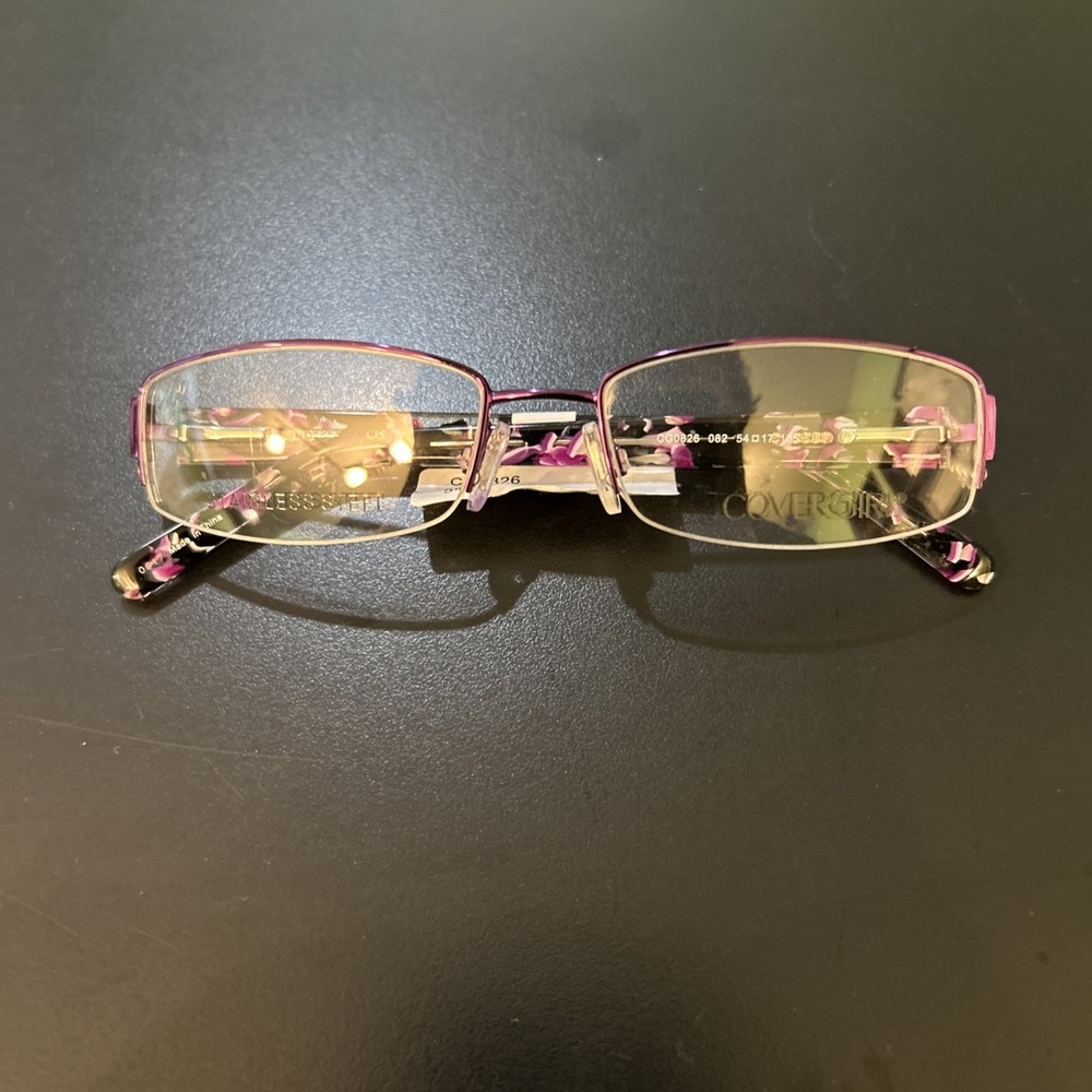 Covergirl CG0826 Violet Eyeglasses Frames 54-17-135 NWT Frames Only